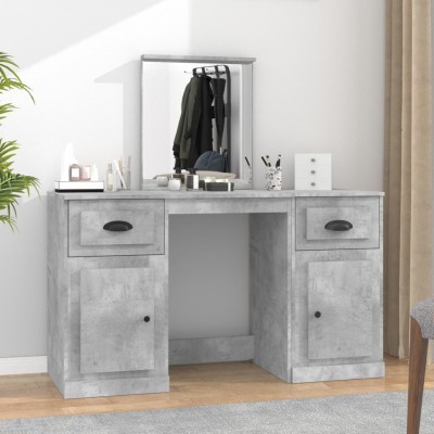 Vanity table with mirror,...
