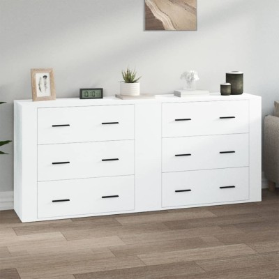 Side cabinets, 2 pcs.,...