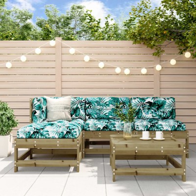 Garden lounge set with...