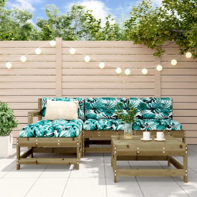 Garden lounge set with...