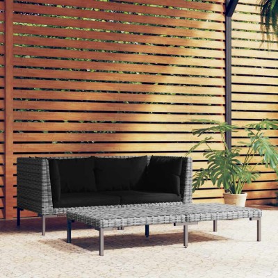 Garden set, 3 parts, gray,...
