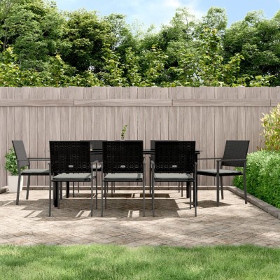 Garden set with cushions, 9...