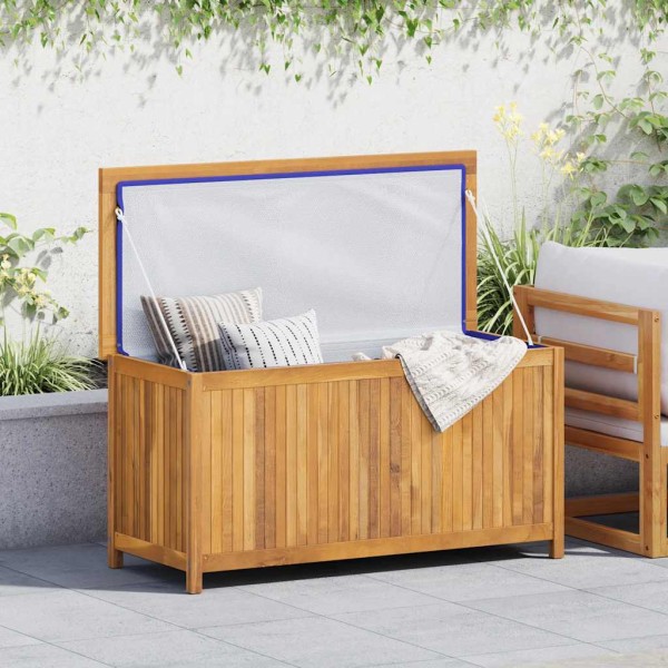 Garden box, 114x50x58cm, solid teak wood