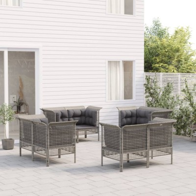 Garden set with cushions, 8...