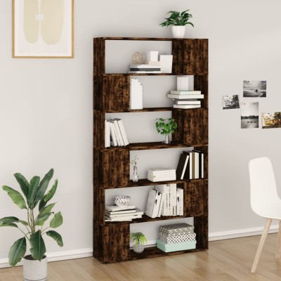 Bookcase/partition, smoky...