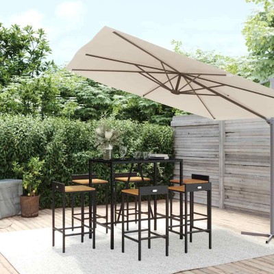 Garden bar set, 7 pieces,...