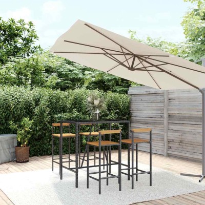 Garden bar set, 5 pieces,...
