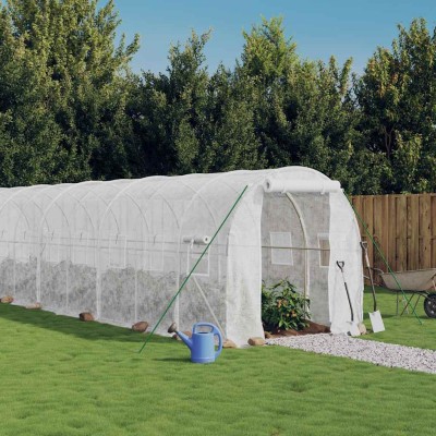 Greenhouse with steel...