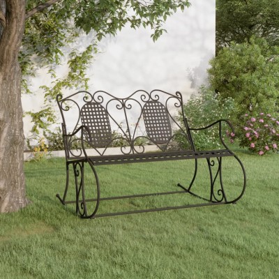 Double swivel bench, black,...