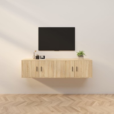 Wall TV cabinets, 2 pcs.,...