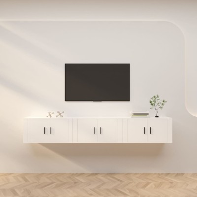 Wall TV cabinets, 3 pcs.,...