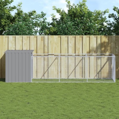 Dog cage with enclosure,...