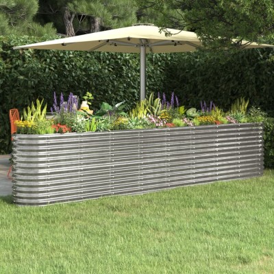 High garden bed, silver,...
