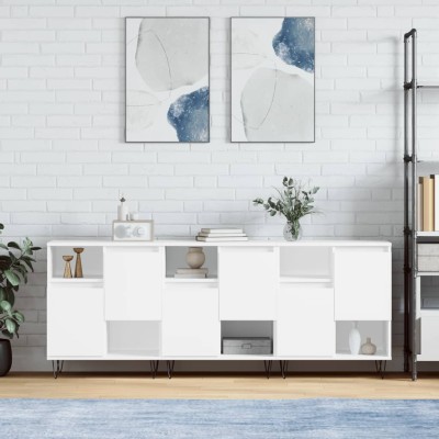 Side cabinets, 3 units,...