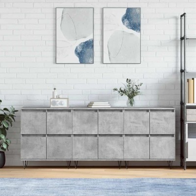 Side cabinets, 3 units,...