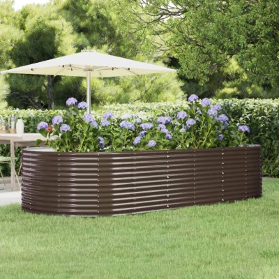 High garden bed, brown,...