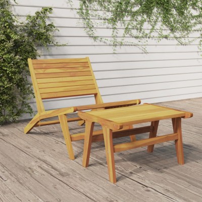 Garden chair with footrest,...