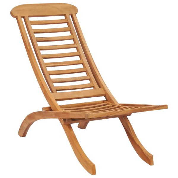 Folding garden chair, 50x90x69cm, solid teak wood