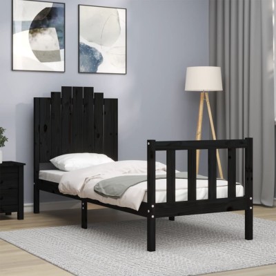 Bed frame with headboard,...
