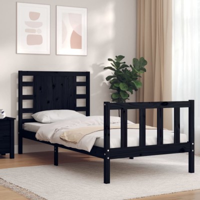 Bed frame with headboard,...