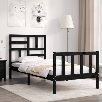 Bed frame with headboard,...
