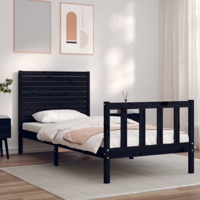 Bed frame with headboard,...