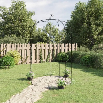 Garden arch, black,...