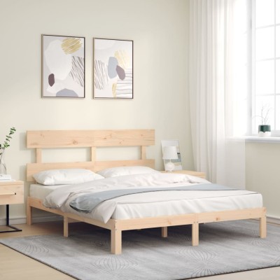 Bed frame without mattress,...