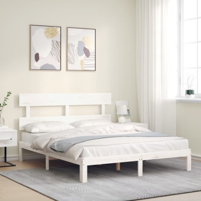 Bed frame without mattress,...