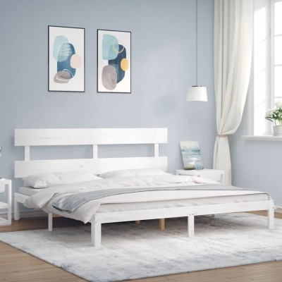 Bed frame with headboard,...