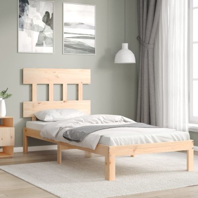 Bed frame with headboard,...