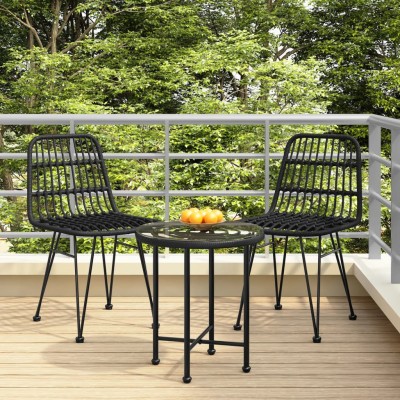 Garden chairs, 2 pcs.,...