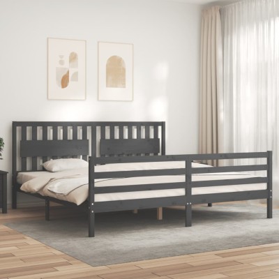 Bed frame with headboard,...