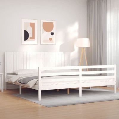 Bed frame with headboard,...