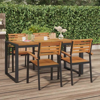 Garden table with U-shaped...