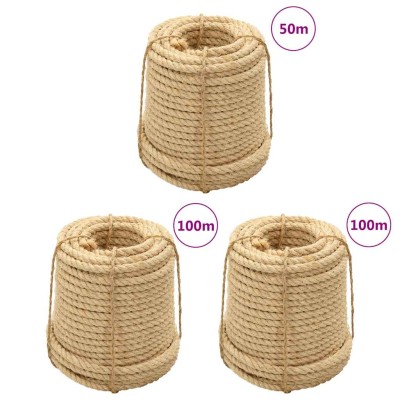 Sisal ropes, 3 pcs., 14mm