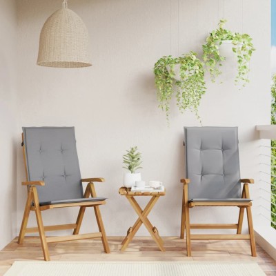 Reclining garden chairs...