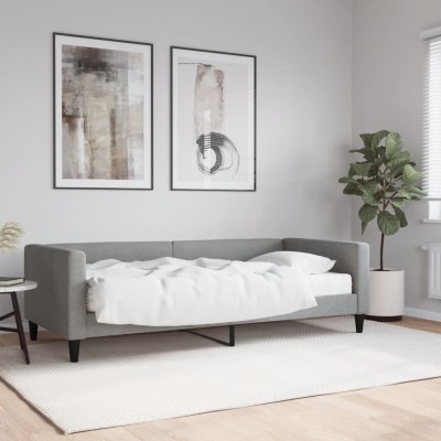 Bed with mattress, light...
