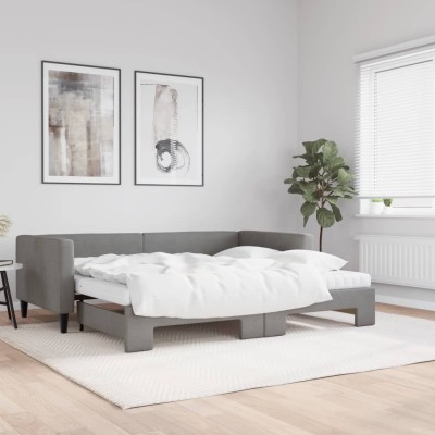 Bed with pull-out...