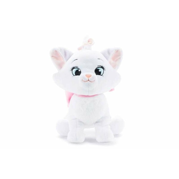 Плюшевый Disney Cakey Cat 25 cm Белый полиэстер