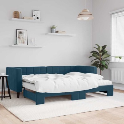 Bed with pull-out...