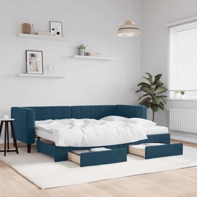 Bed with pull-out...