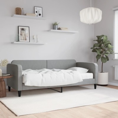 Bed with mattress, light...