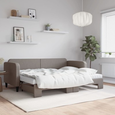 Bed with pull-out...