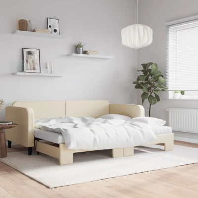 Bed with pull-out...