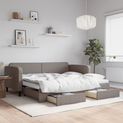 Bed with pull-out...