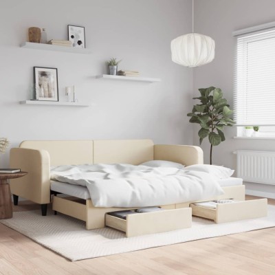 Pull-out bed with drawers,...