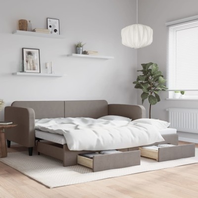 Bed with pull-out...