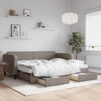 Bed with pull-out...