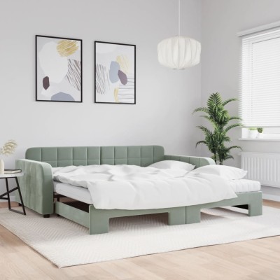 Bed with pull-out...